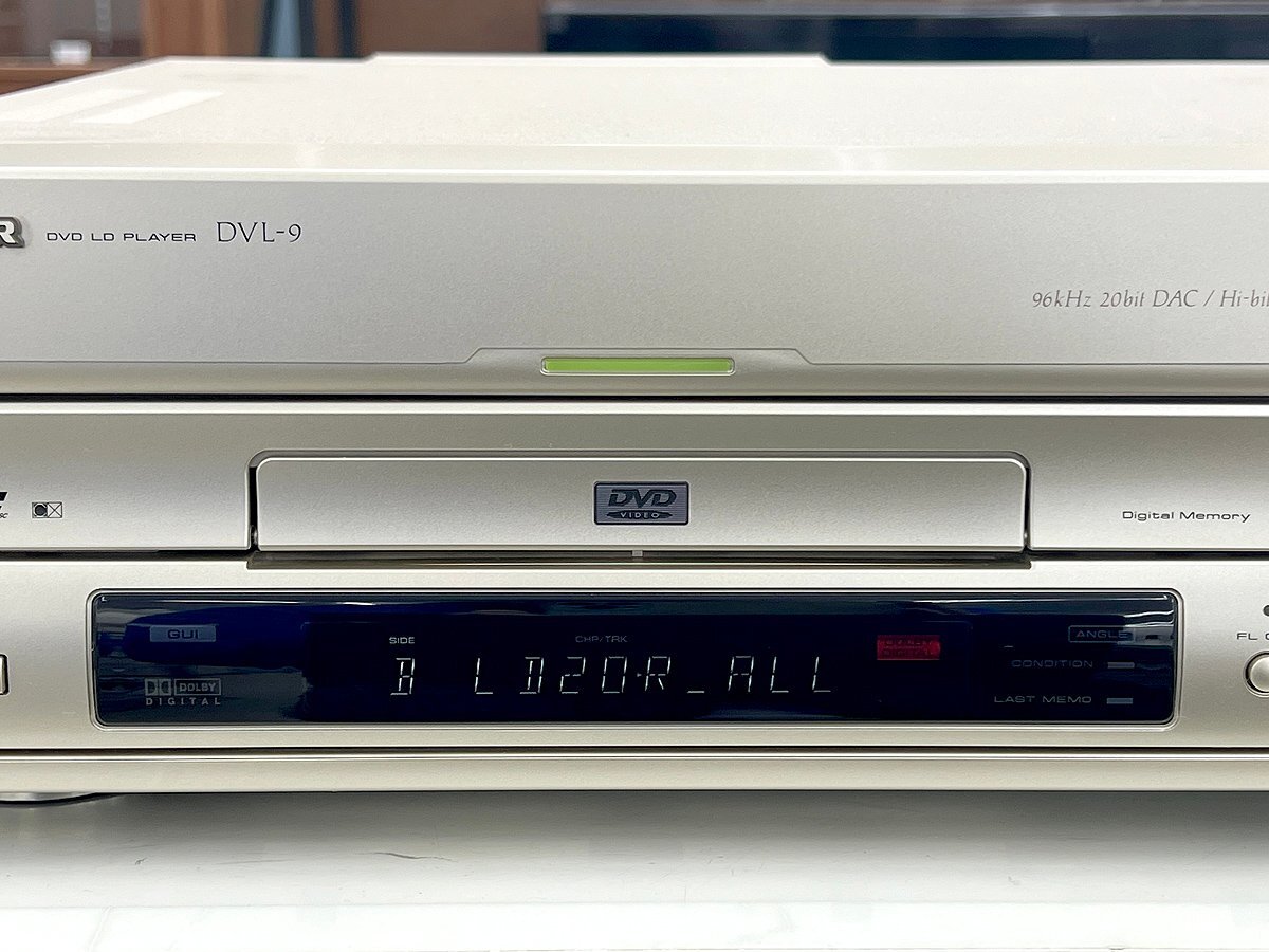 PIONEER パイオニア DVL-9 (ゴールド) レーザーディスク PIONEER DVL-9