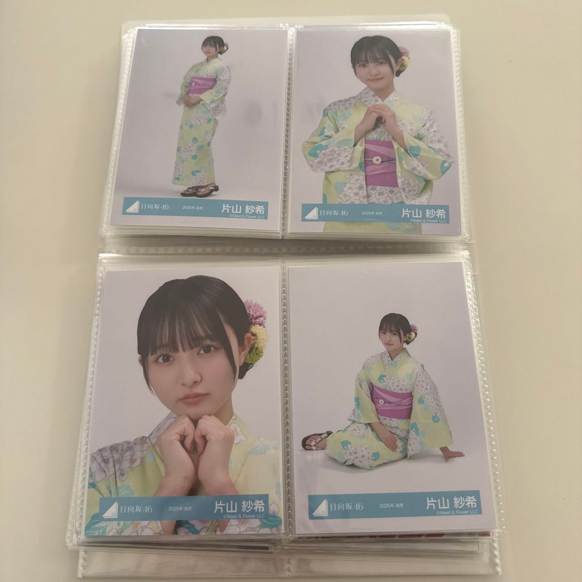 日向坂 サイン 片山紗希 直筆サイン 生写真 日向坂46 片山紗希 サイン