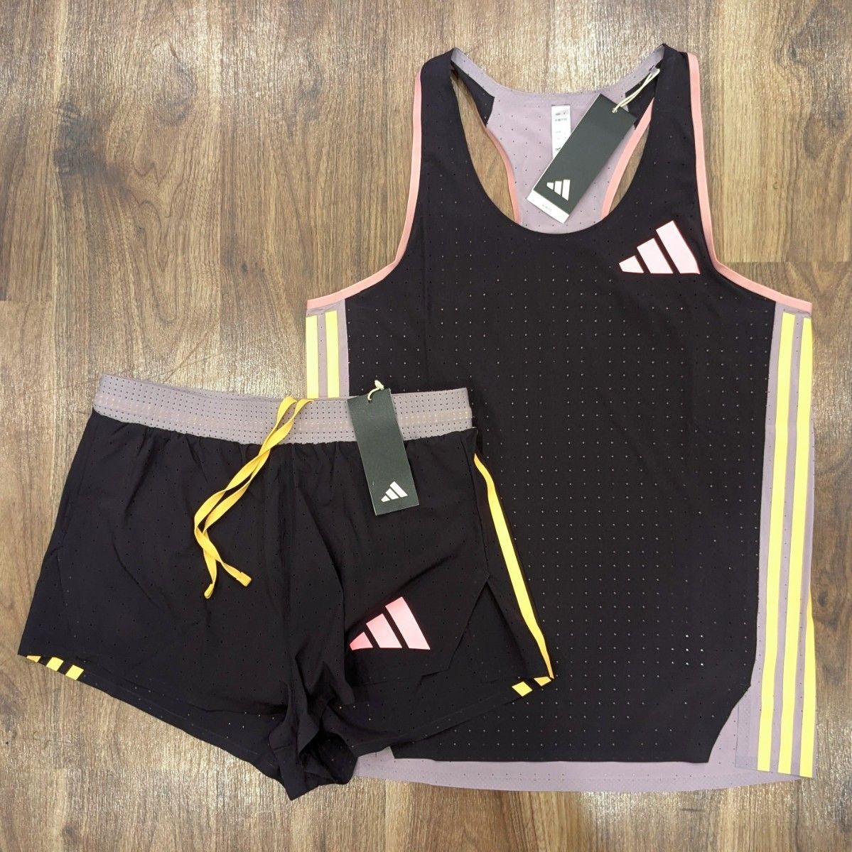 新品 adidas ADIZERO Pro Elite Promo セットアップ 上下 L