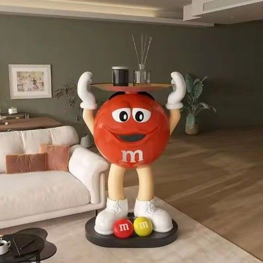 ラスト1点【新品】M&M's エムアンドエムズ サイドテーブル フィギュア