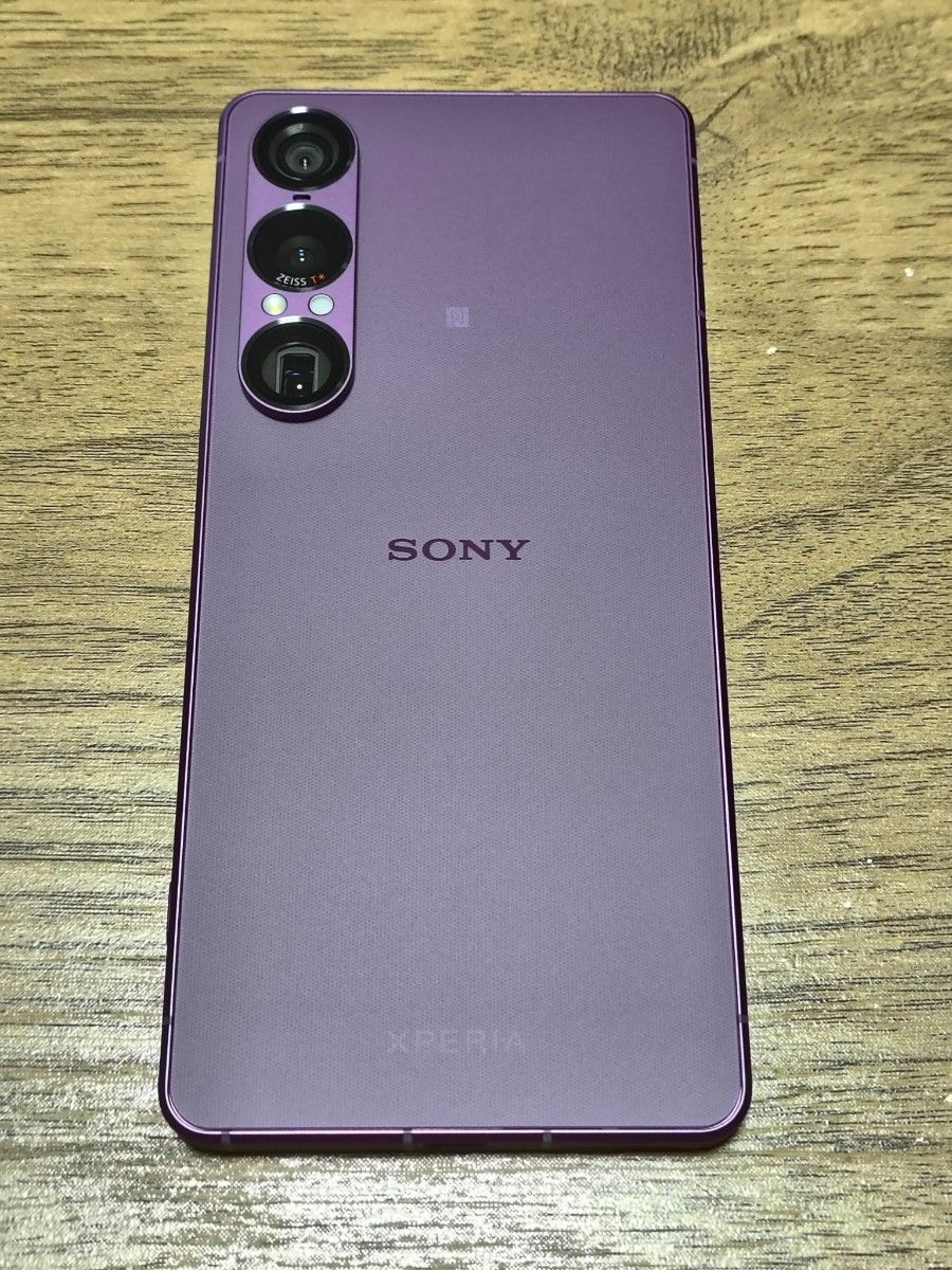 美品中古 国内版 【SIMフリー】 Xperia 1 VII オーキッドパープル 12GB