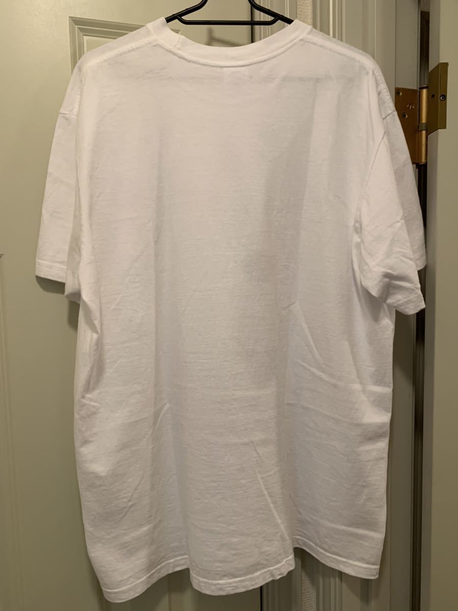 L Supreme Bandana Box Logo Tee Large White 19FW シュプリーム