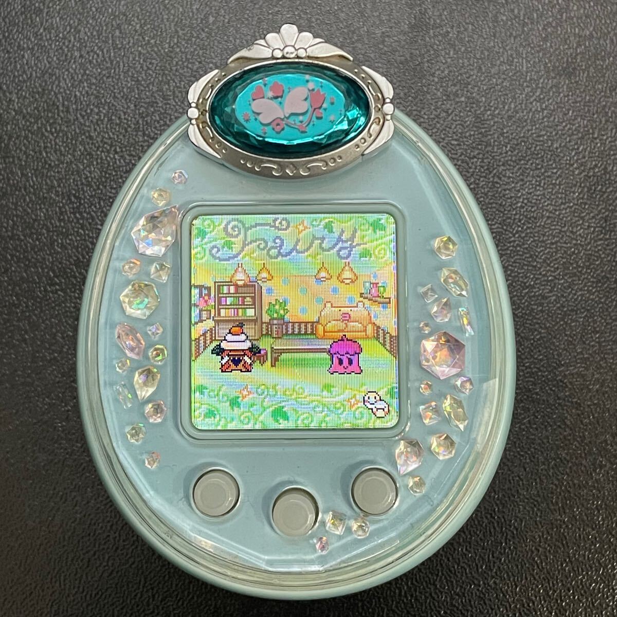 動作確認済】たまごっちピース たまデコピアス なめこ SH12 動作確認済