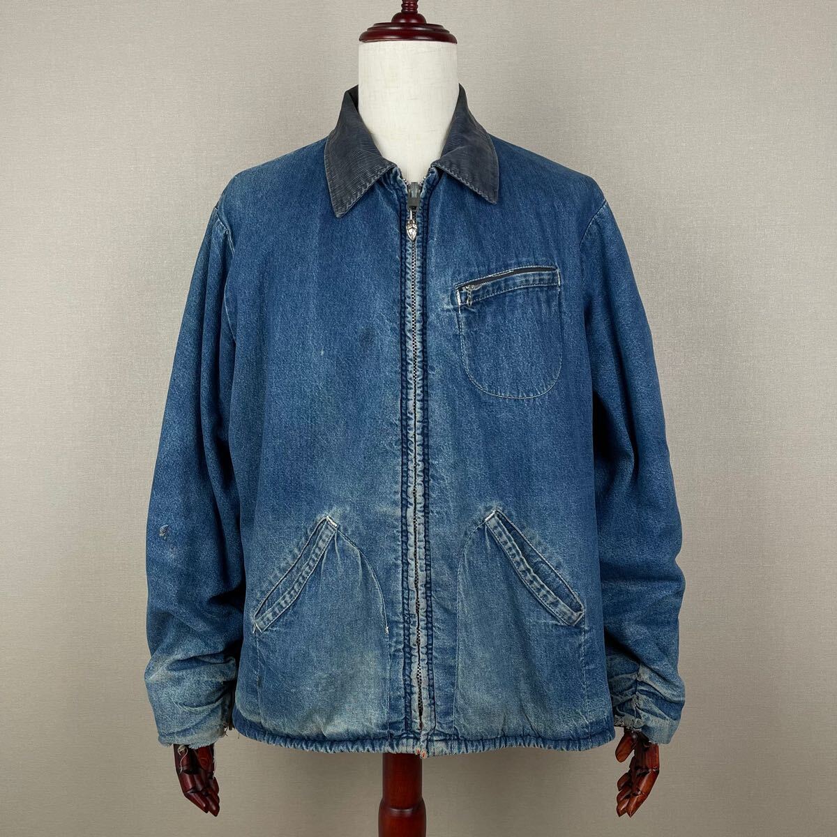 Key IMPERIAL 70s ビンテージ USA製 デニム ワークジャケット キー