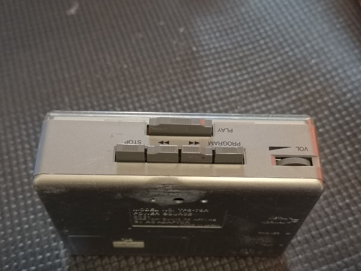 TECSTER TPS-78R ショップ ポータブルカセットプレーヤー ジャンク
