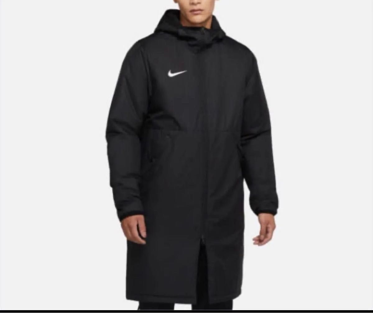 未使用✨NIKEナイキ パーカーロングベンチコート ブラック M黒 NIKE