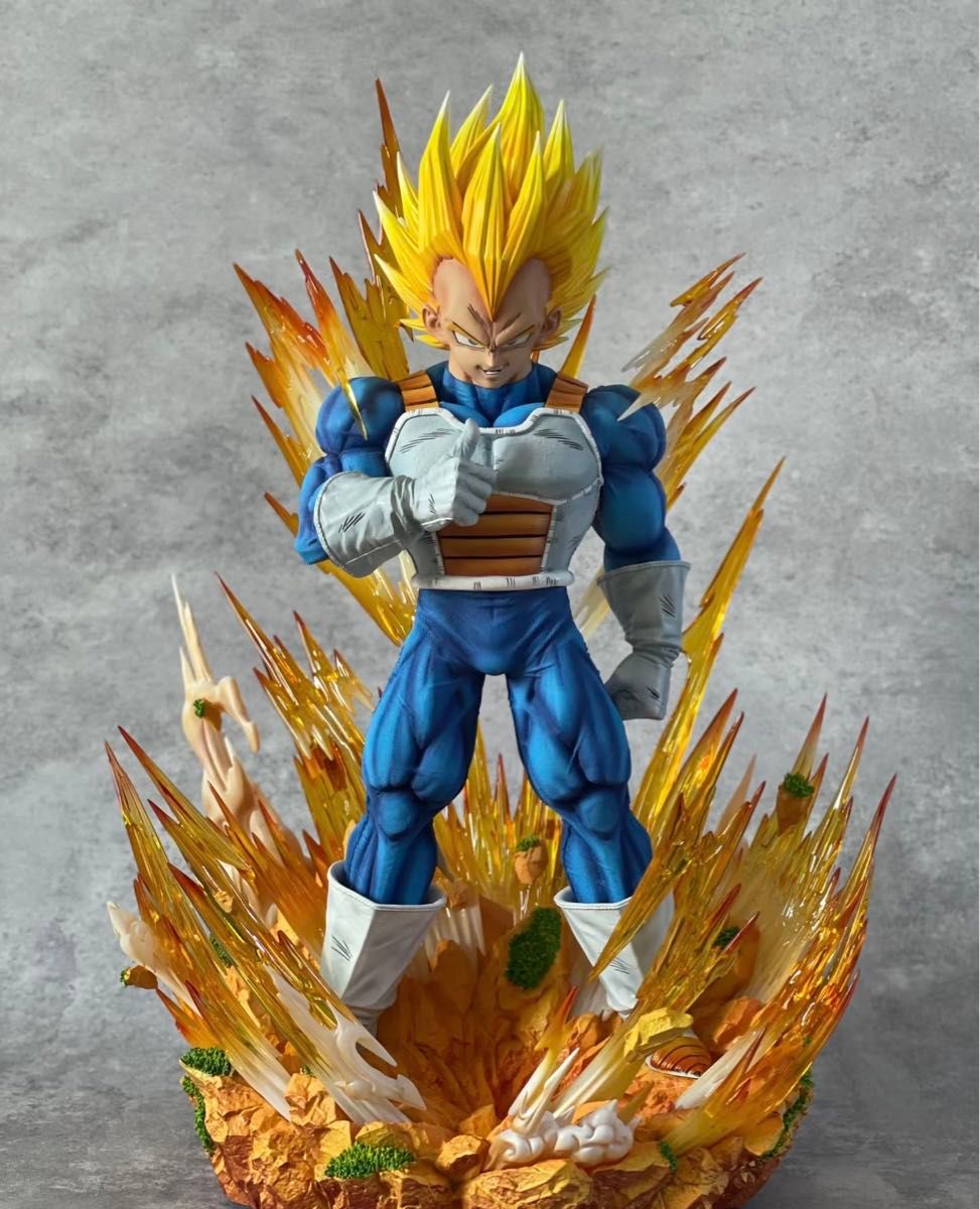 ドラゴンボール ベジータ ガレキ ガレージキット スタチュー X⑨④