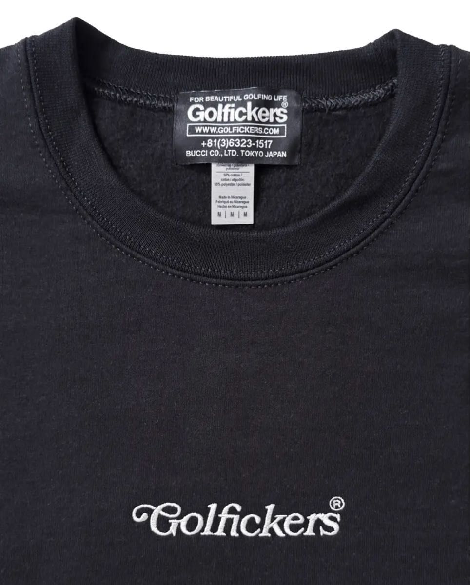 Golfickers Sweat Black L 送料込み ゴルフィッカーズ スウェット