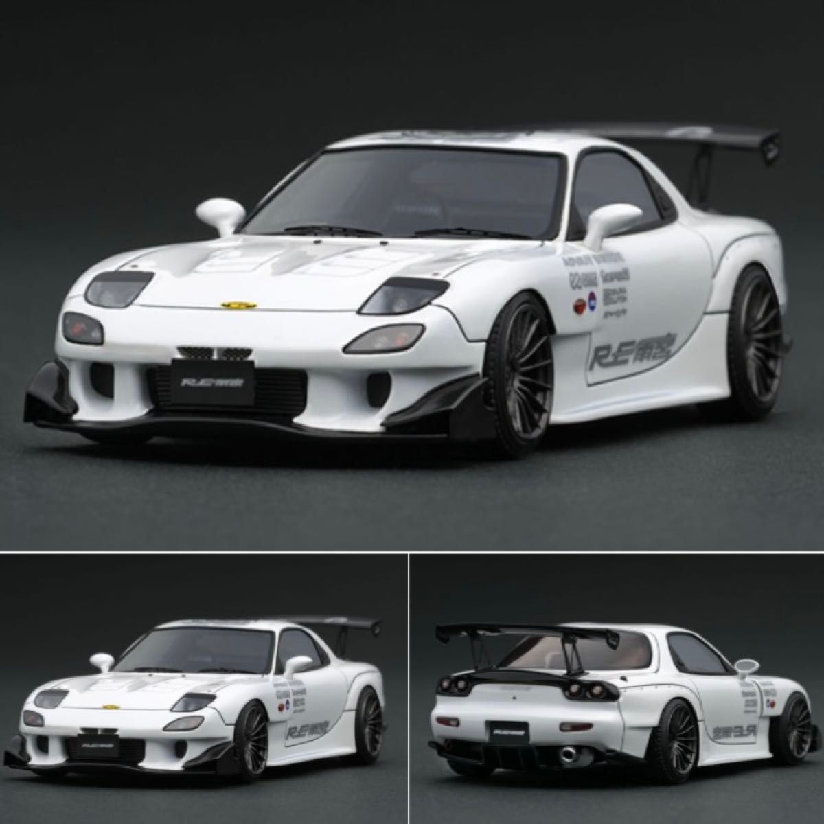 1/43 Mazda RX-7 (FD3S) RE Amemiya White イグニッションモデル