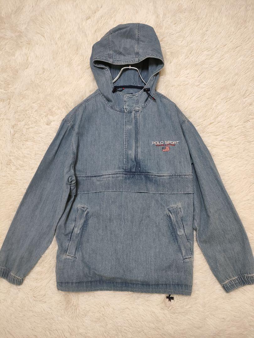 ポロスポーツ アノラック デニム ジャケット ポロラルフローレン POLO