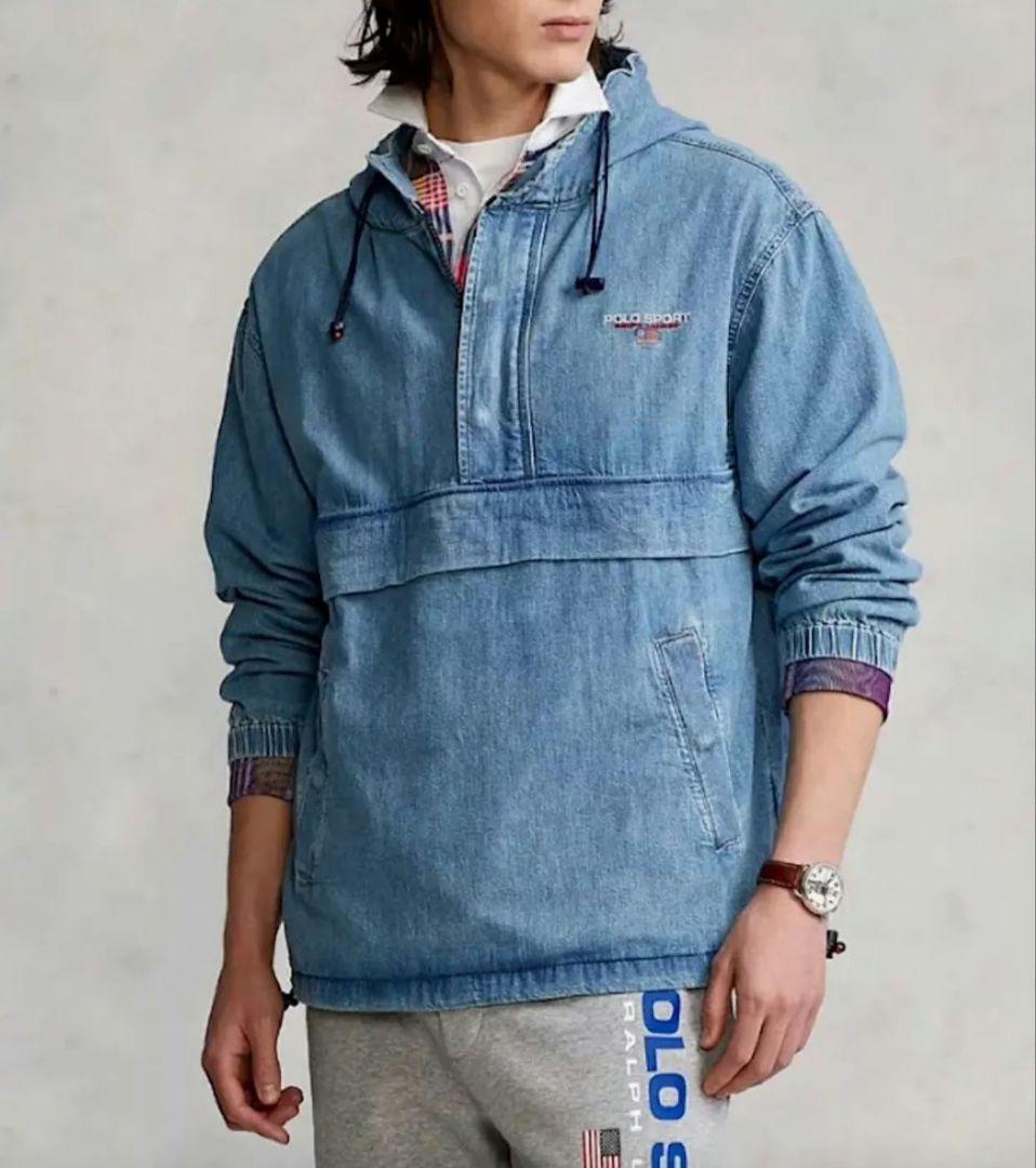 ポロスポーツ アノラック デニム ジャケット ポロラルフローレン POLO