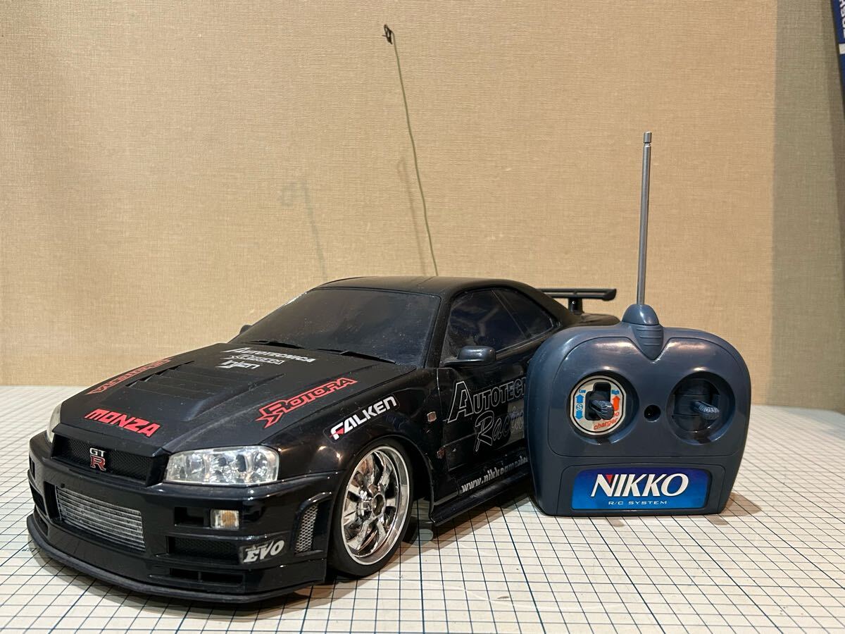 特大nikko R34 GTR 1/5 全長80センチ ラジコン 特大nikko R34 GTR 1/5