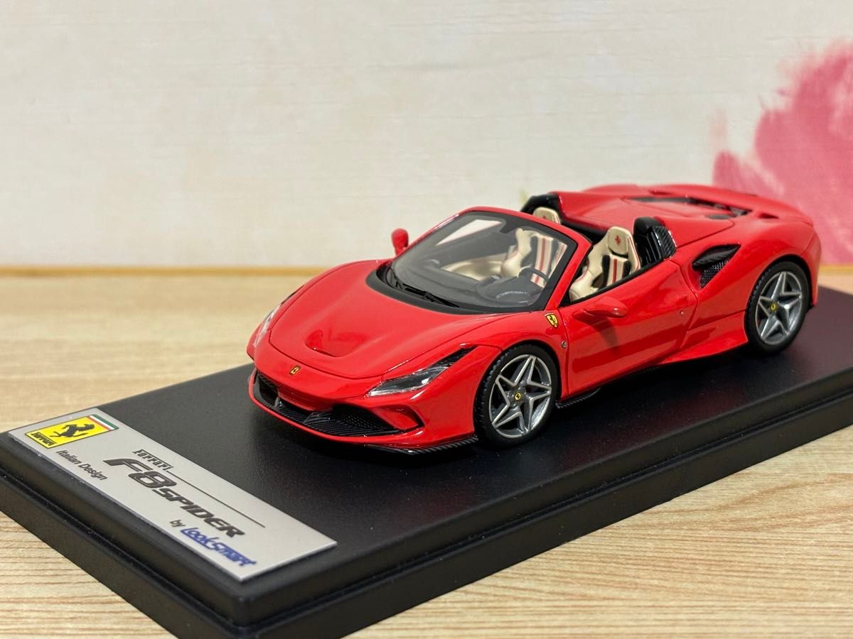 送料無料 1/43 フェラーリ F8 スパイダー ミニカー Look Smart FERRARI