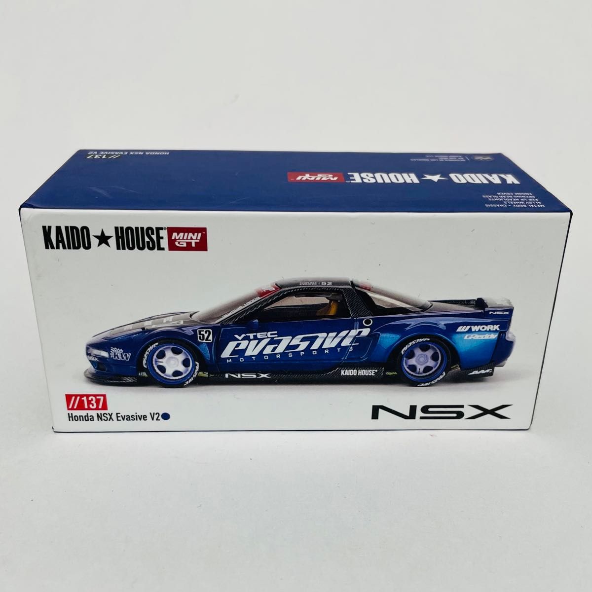 レア kaido house ホンダ NSX Evasive V2 ブルー チェイスカー モデル