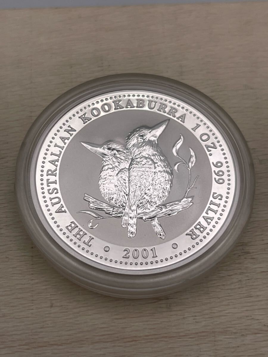 Yahoo!オークション - オーストラリア クッカバラ 1ドル銀貨 2001年 1O