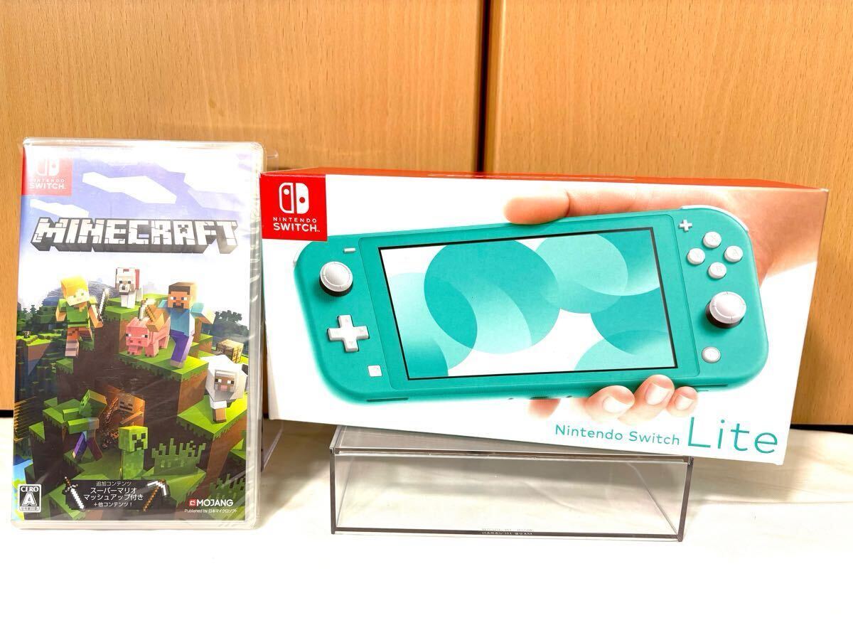 Nintendo Switch Lite ターコイズ Minecraftセット Nintendo Switch