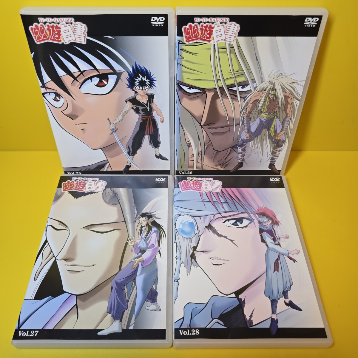 幽☆遊☆白書レンタルDVD 全28巻セット Amazon.co.jp: 幽☆遊☆白☆書