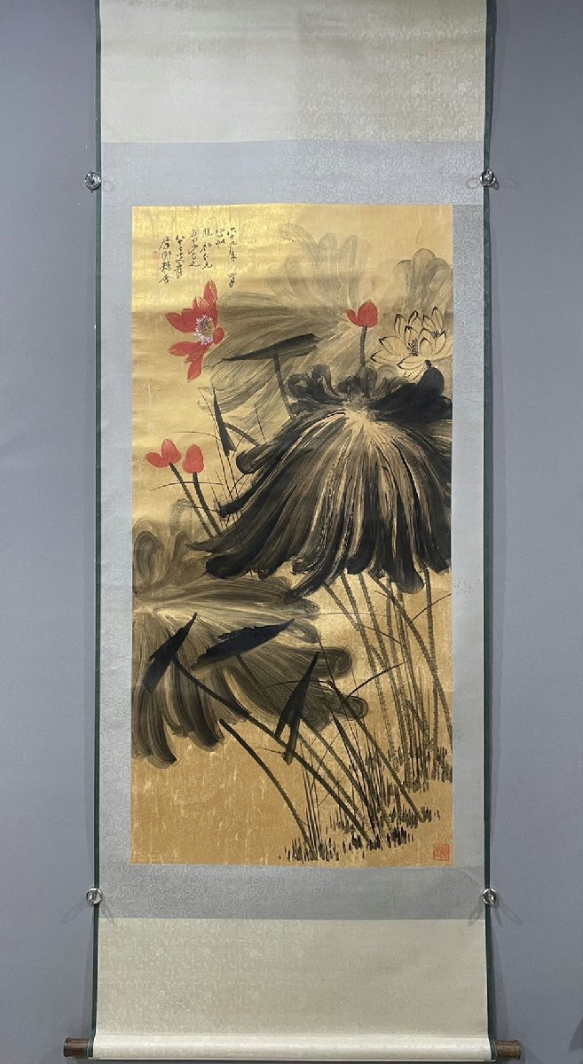日本時代の掛け軸その4 肉筆保証 激安骨董品 ※江戸鎌倉平安 X903C16-7