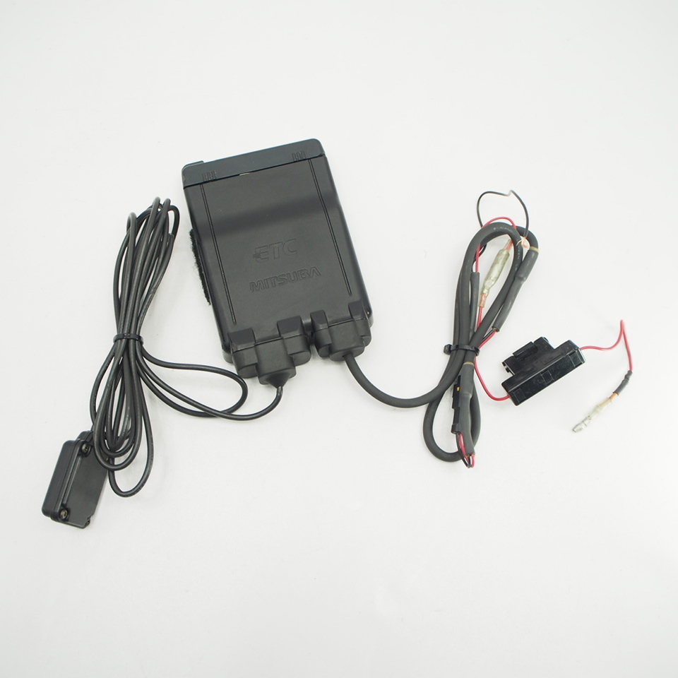 ETC MITSUBA 動作確認済み（6） バイク用ETC アンテナ分離型 ミツバ