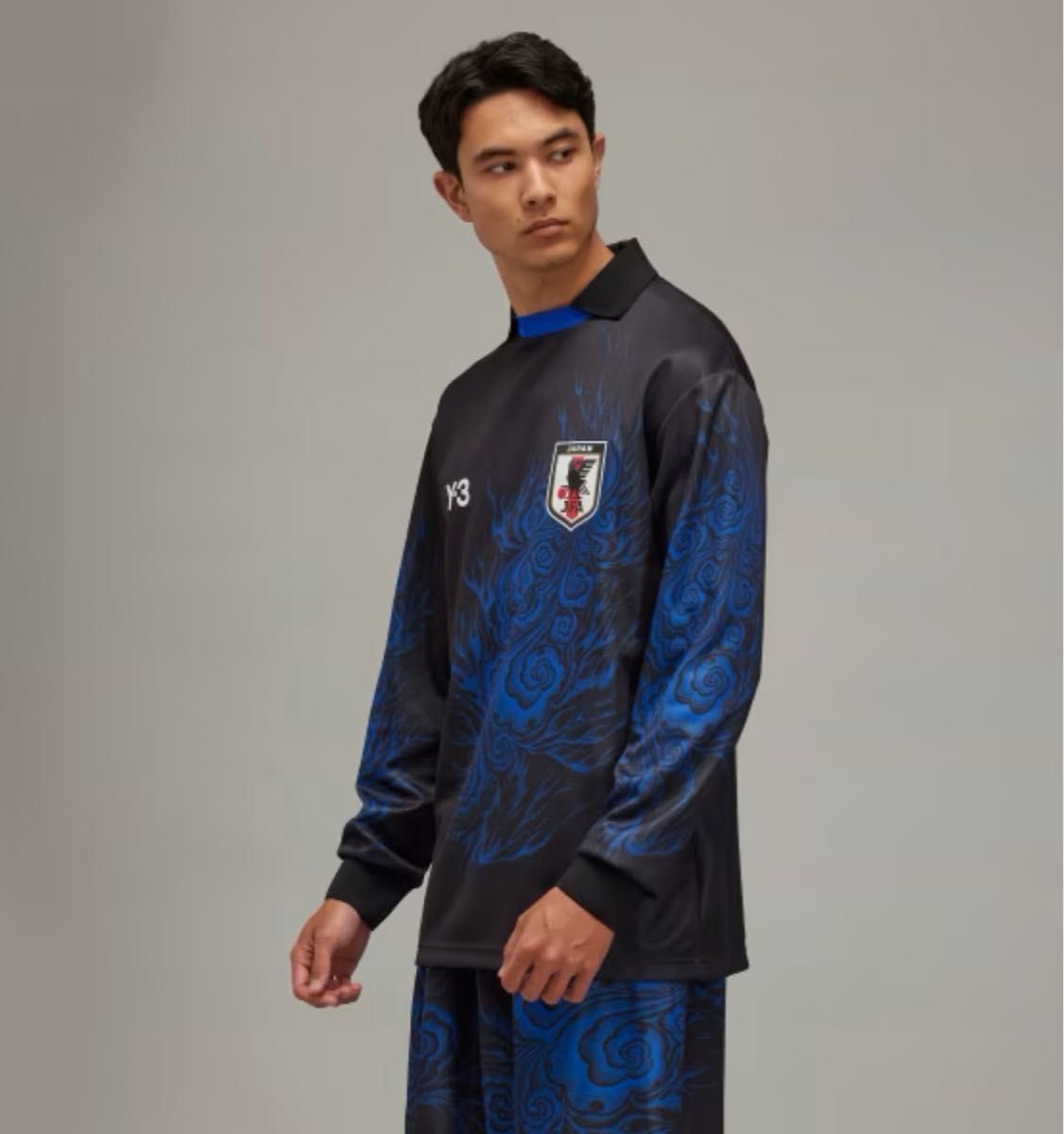 adidas Y-3 JFA 長袖Tシャツ ユニフォーム サッカー日本代表 サッカー