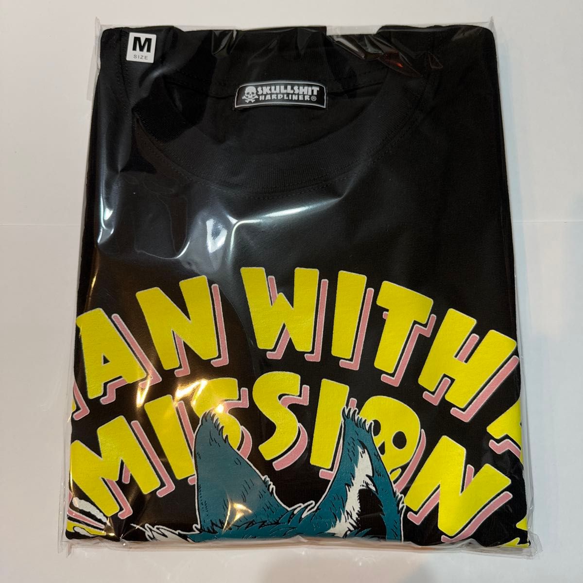 MAN WITH A MISSION SKULLSHIT コラボ Tシャツ Mサイズ ロングTシャツ