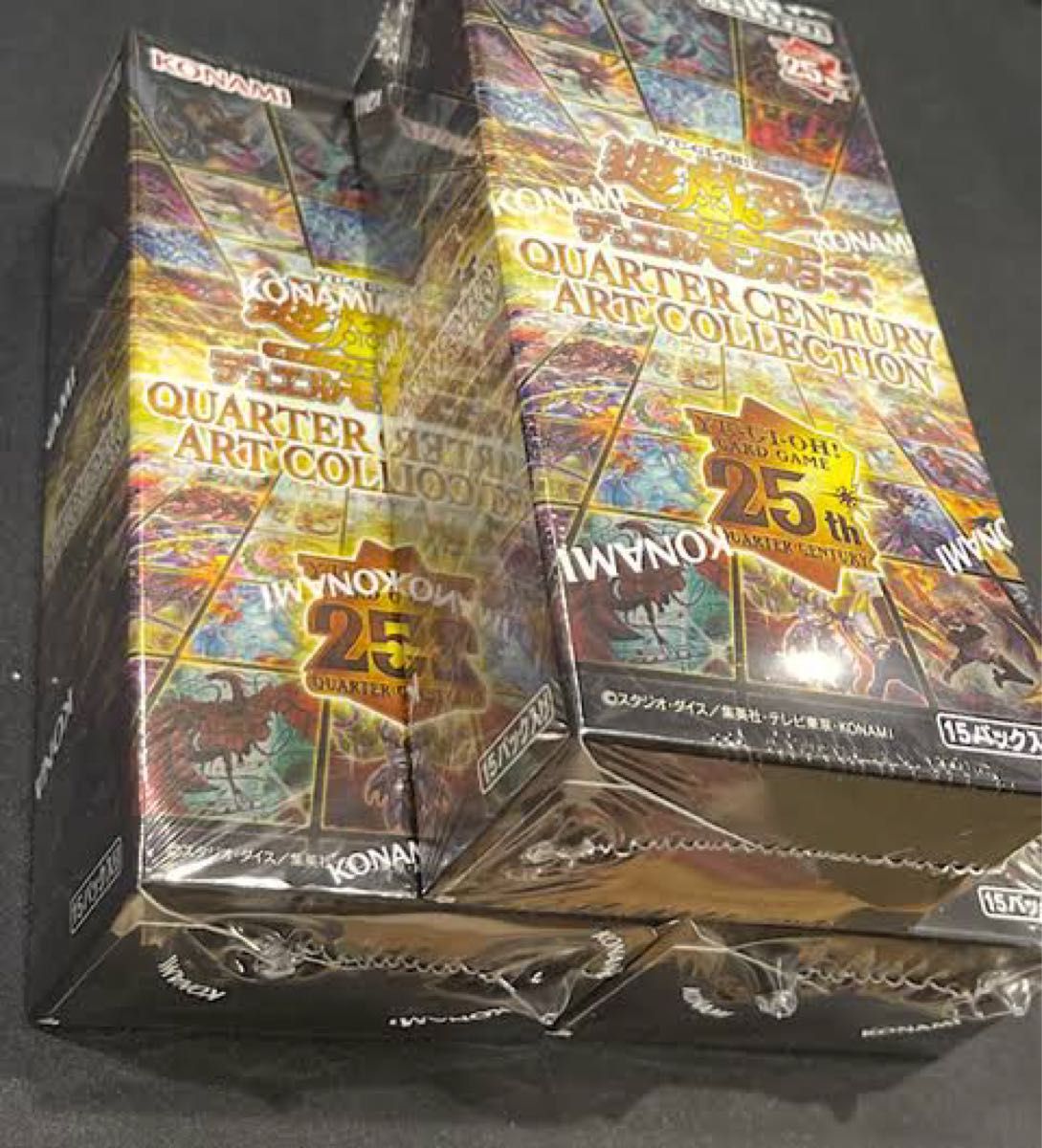 本日発送【遊戯王】クォーターセンチュリーアートコレクション 3BOX 未