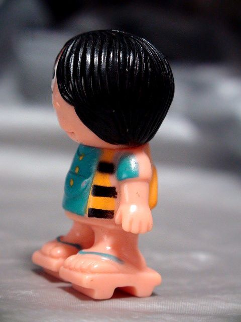 ゲゲゲの鬼太郎 ④ 当時物 駄菓子屋 無版権 パチ怪獣 妖怪 ソフビ人形