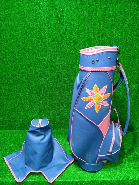 BENETTON GOLF キャディバッグ 青 BENETTON キャディバッグの値段と