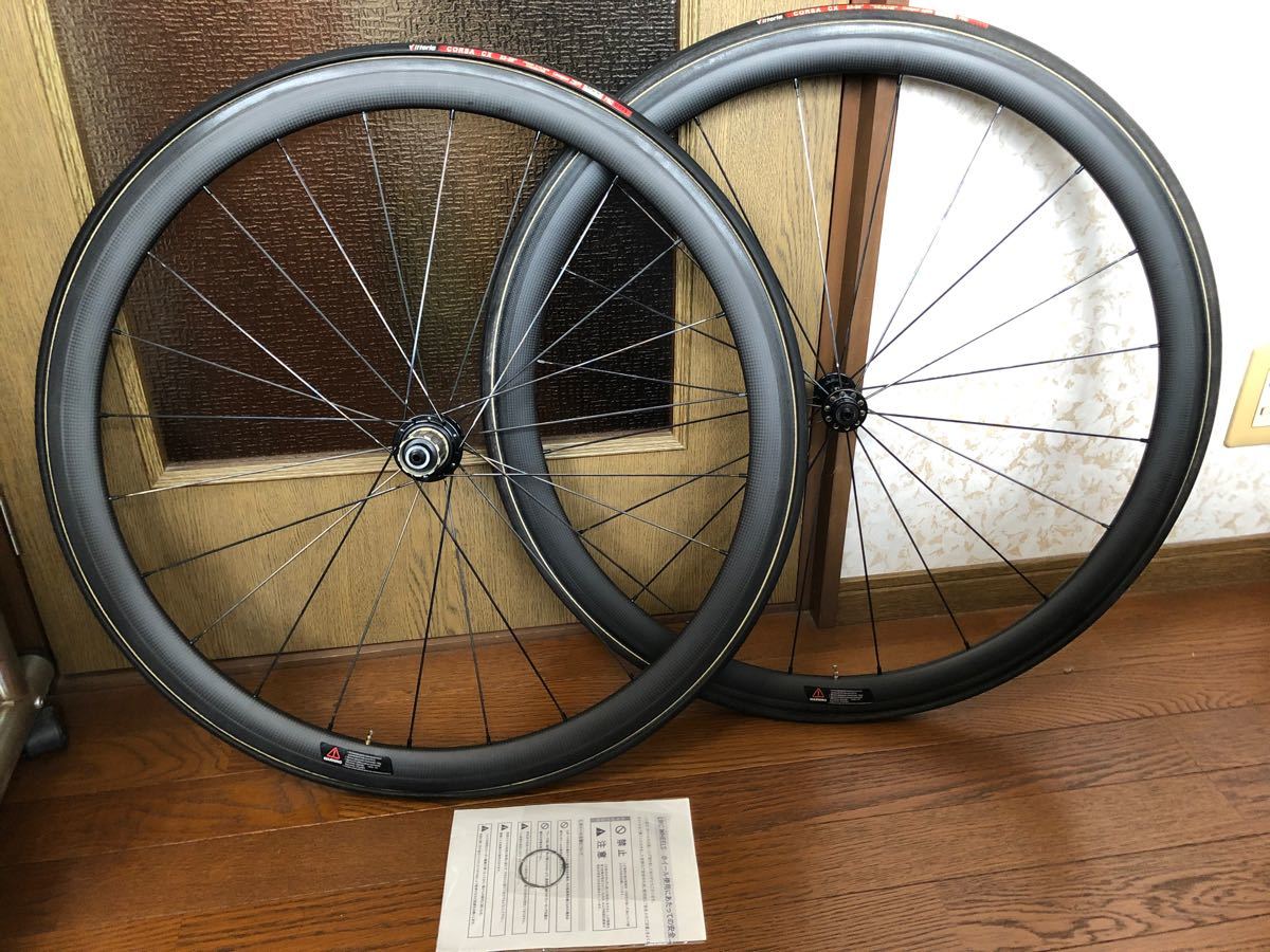 LWC wheels 38mmSLカーボンチューブラーホイール前後 シマノ11速