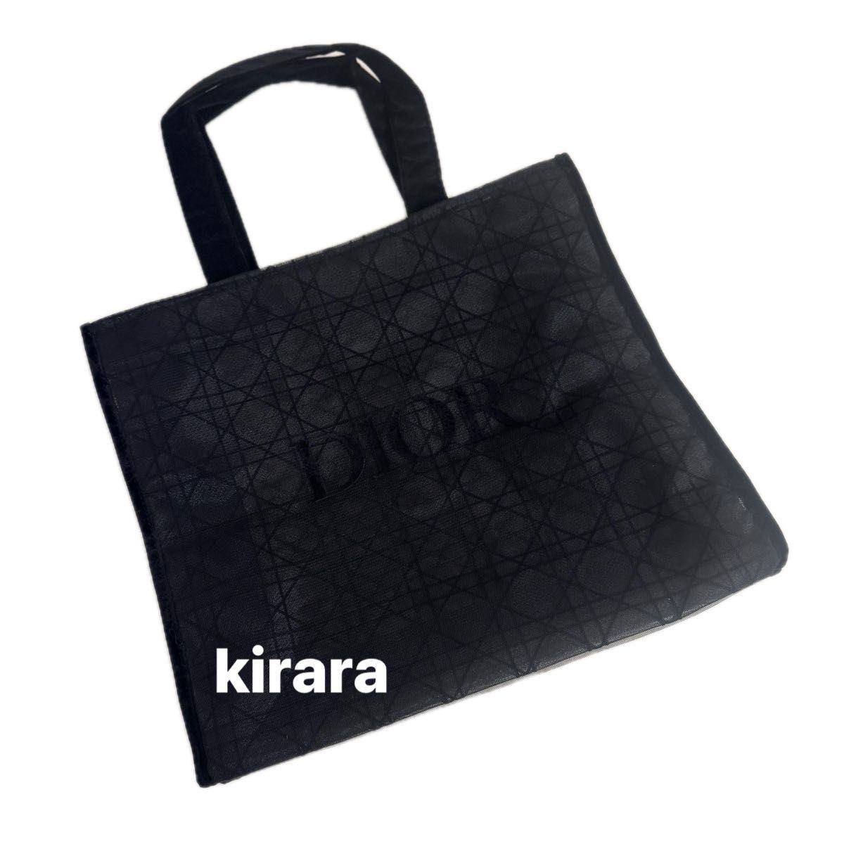 2025 DIOR ディオール ノベルティトートバッグ 海外限定品 ロゴマーク