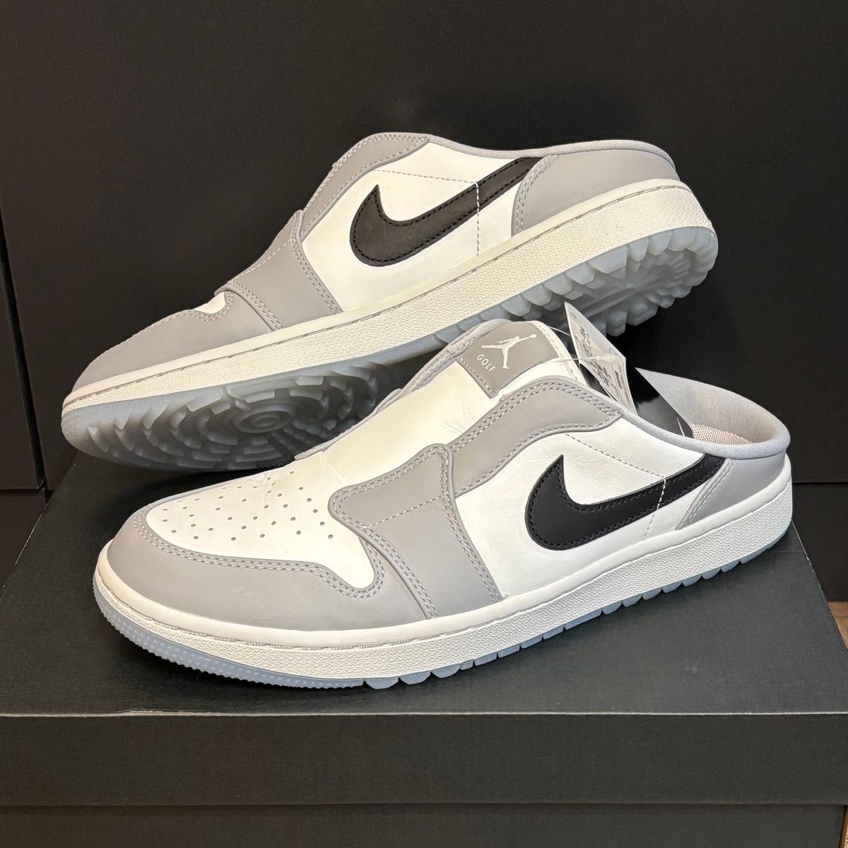 新品未使用】Nike Air Jordan 1 Mule Wolf Grey27 0cm ナイキ エア