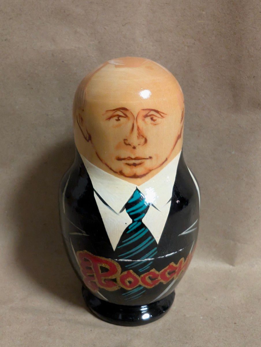 マトリョーシカ 民芸品 ロシア 歴代大統領 プーチン大統領｜Yahoo