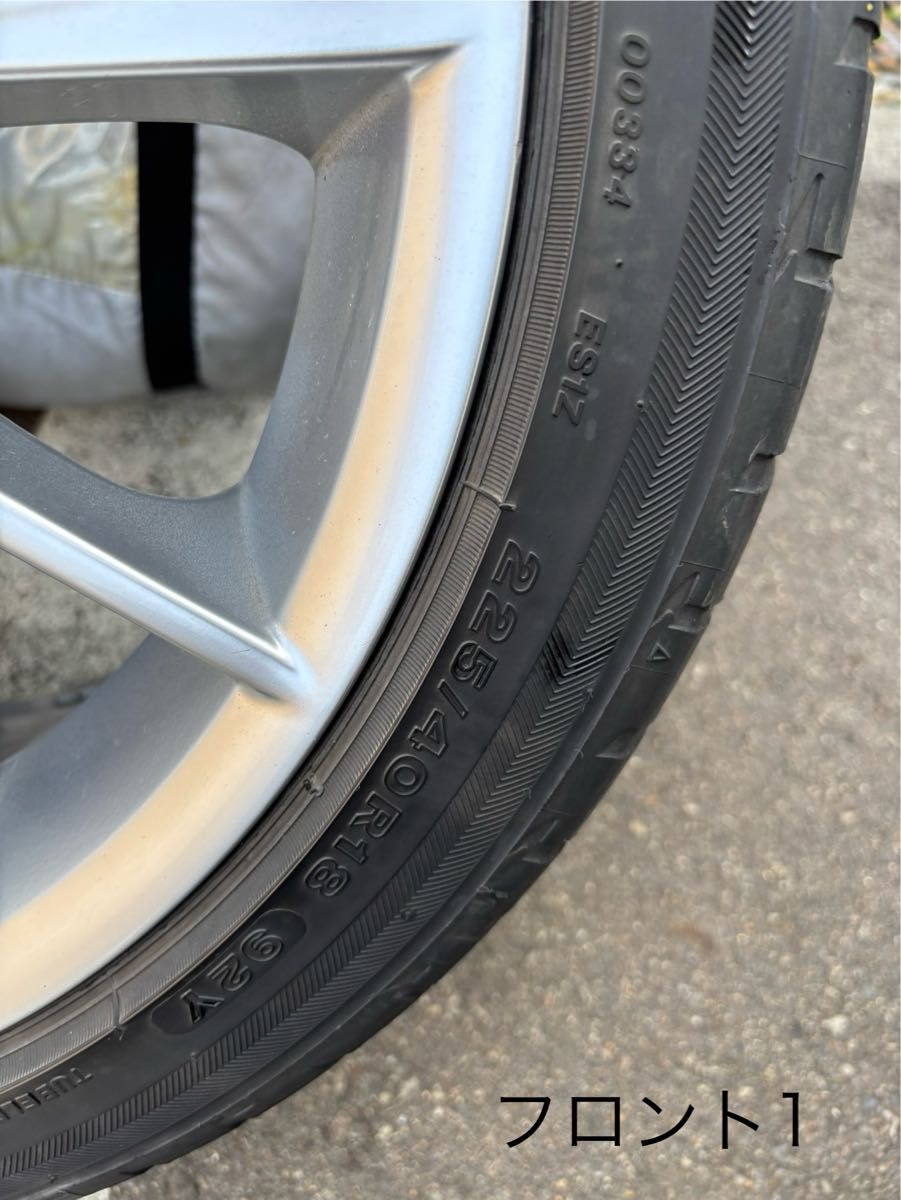 225/40-18 255/35-18 8j+34 8 5j+37 PCD120 BMW純正アルミホイール