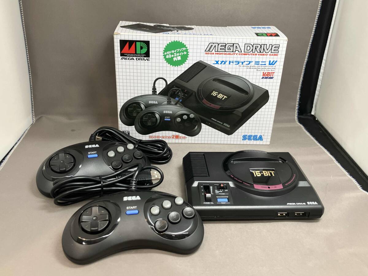 SEGA メガドライブミニW & SONY プレイステーションクラシックセット