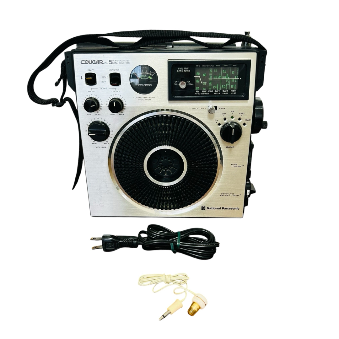 Panasonic RF-1150 クーガー1150 BCL5バンドレシーバー Amazon.co.jp