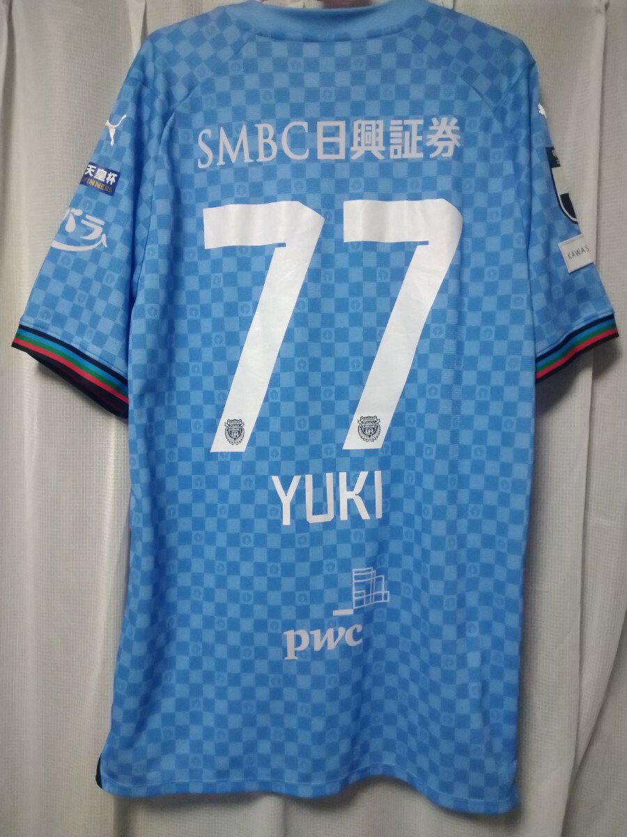 川崎フロンターレ 山本悠樹 ユニフォーム 2024 XXL 山本悠樹選手「J1