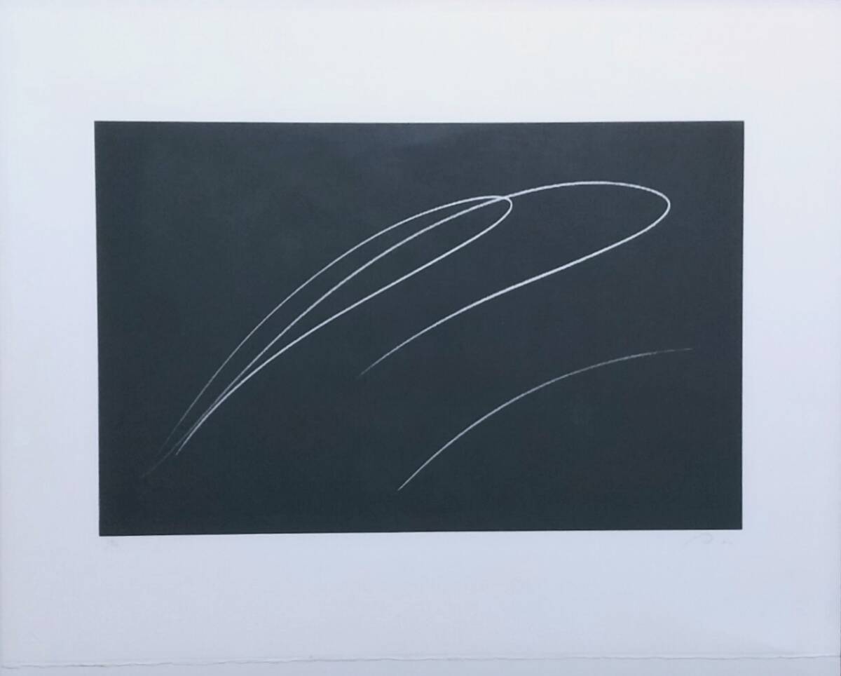 美品 イワン・ラブジン「村の教会」シルクスクリーン 直筆サイン入り