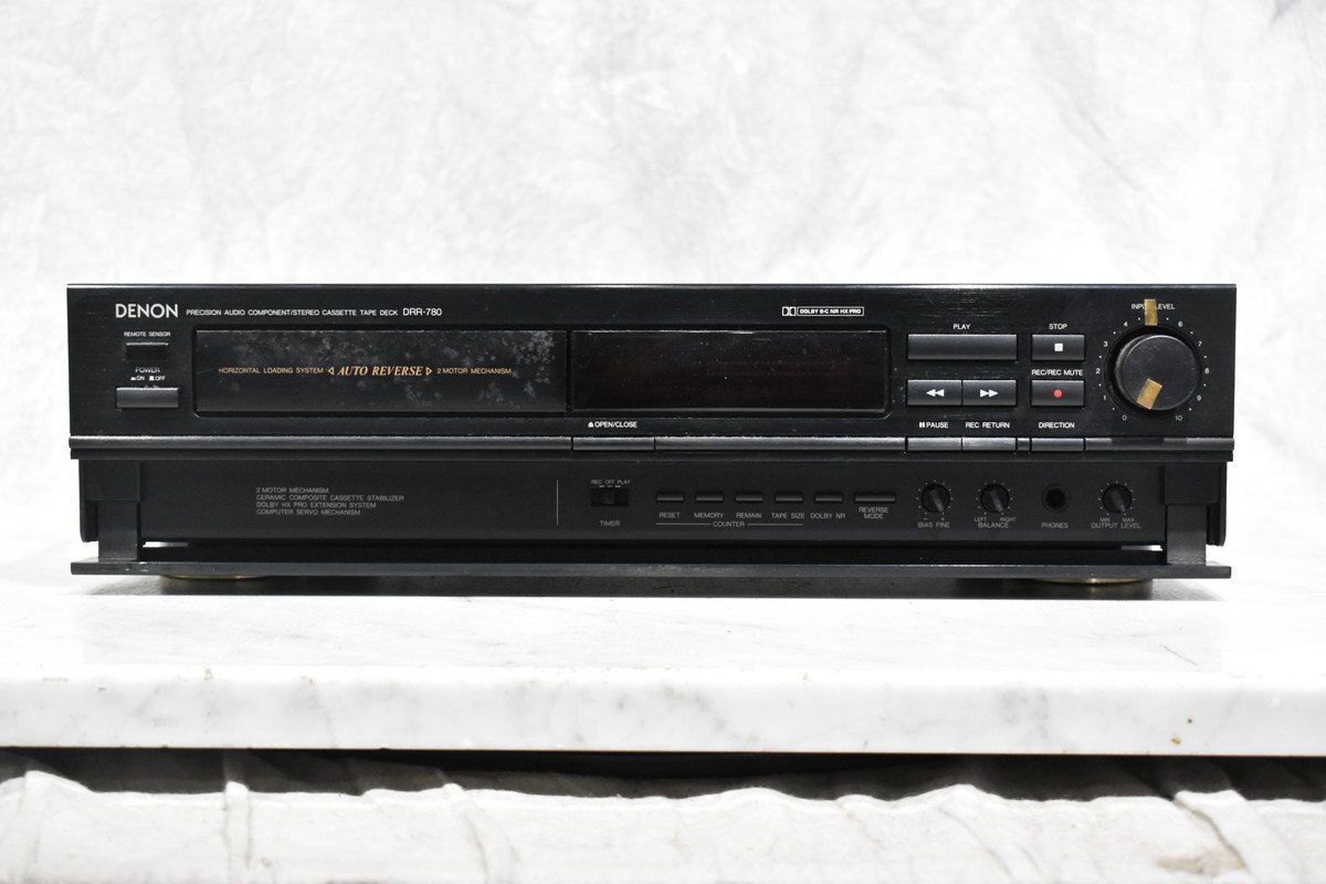 CDENON DRR-780 カセットデッキ デノン 3078187 DRR-780 デノン