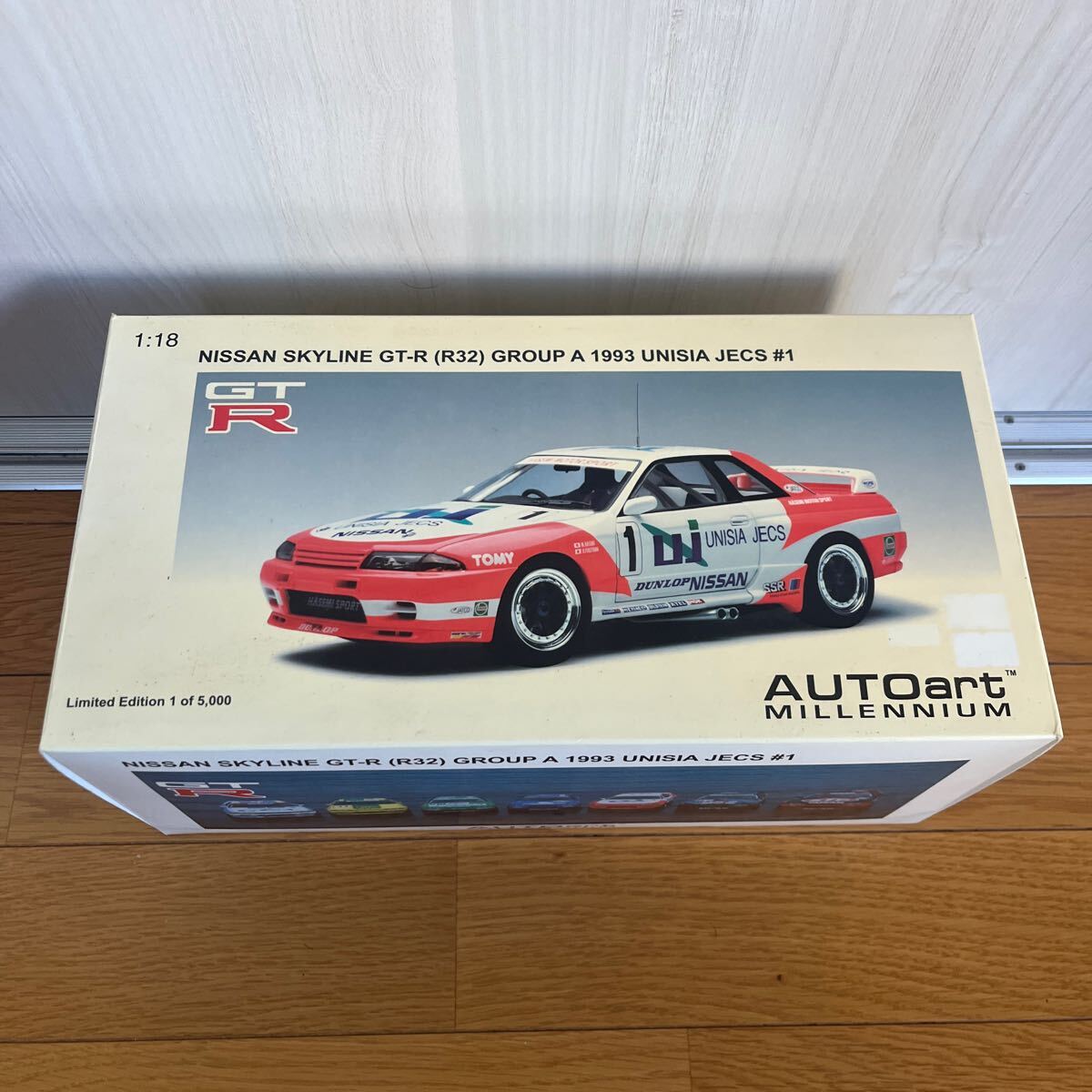 1/18 オートアート 日産 R32 スカイライン GT-R 茨城県警 パトカー