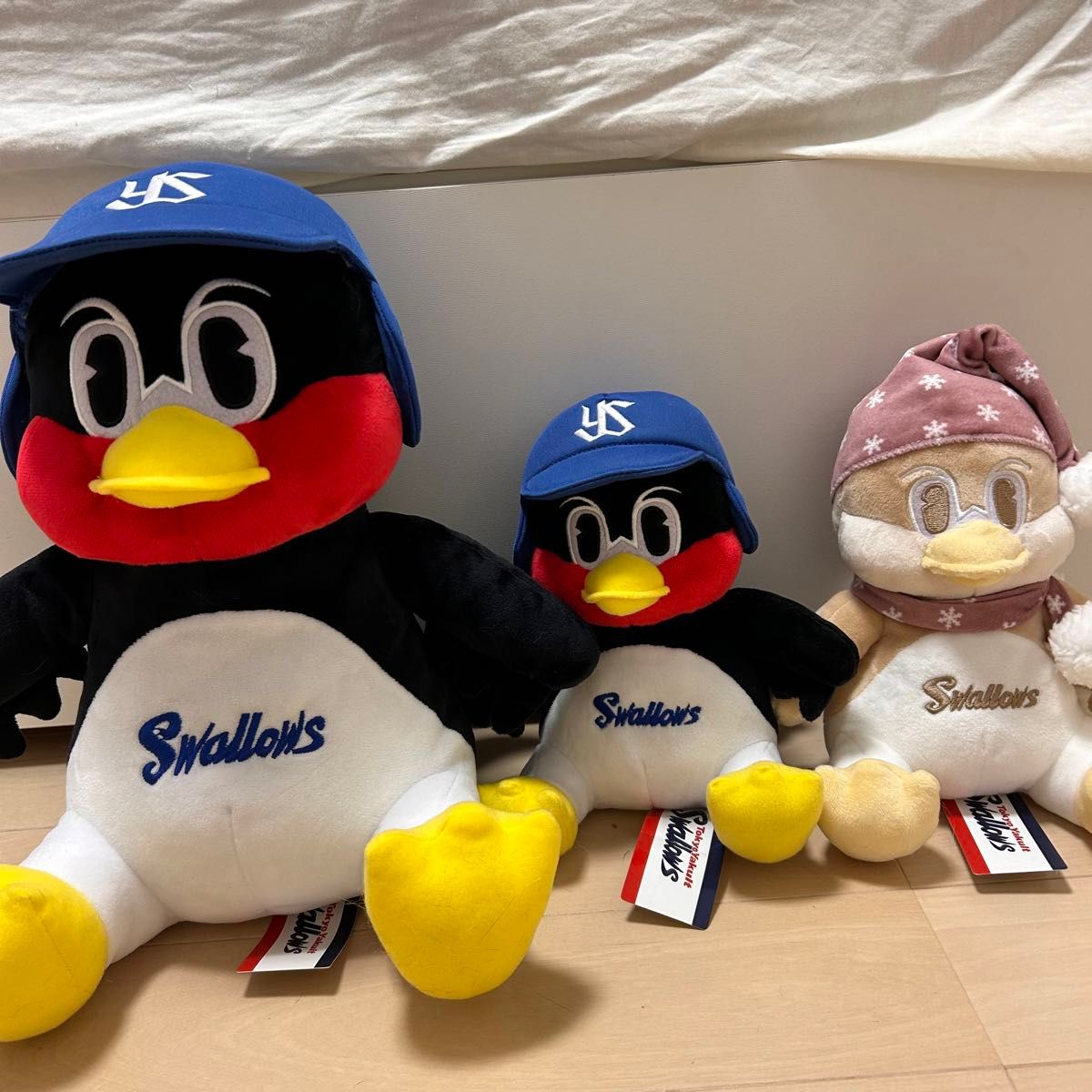 セット ダグ付き お座りつば九郎 つば九郎 ぬいぐるみ 東京ヤクルト