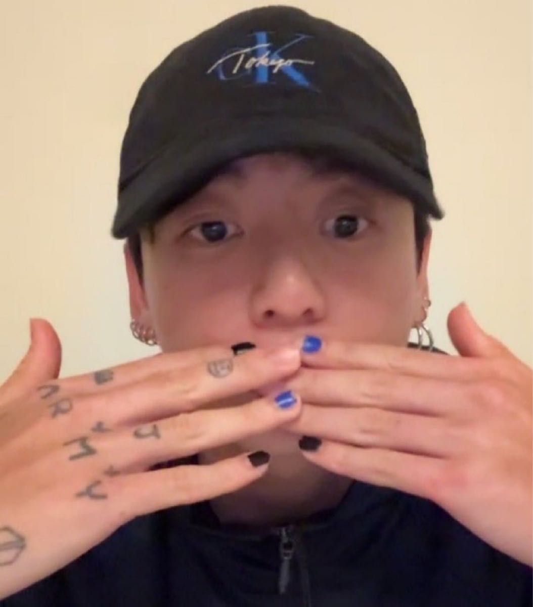 BTS ジョングク着用 同モデル CALVIN KLEIN TOKYO 原宿限定 CAP