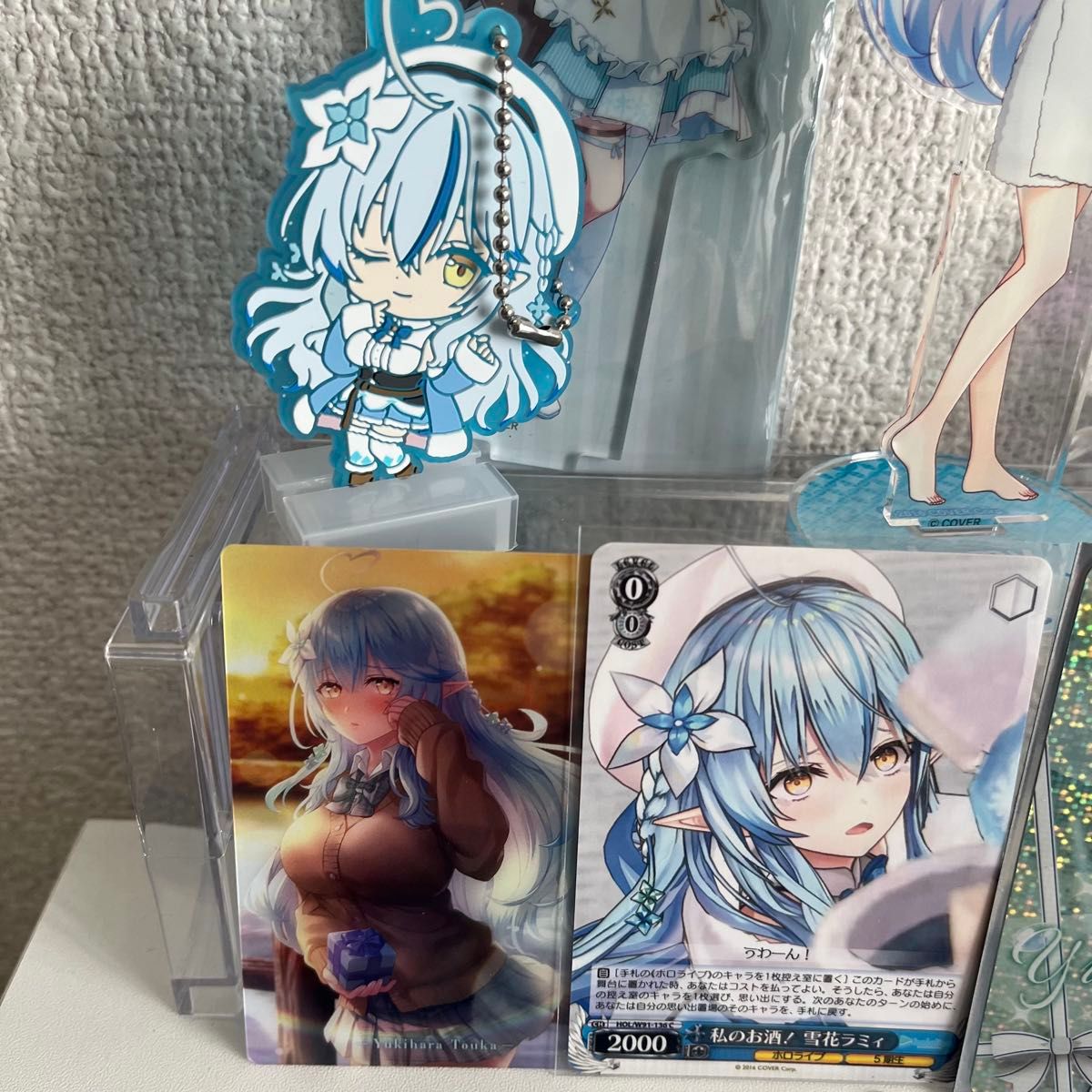 ホロライブ 雪花ラミィ グッズ まとめ売り セット アクスタ くじ