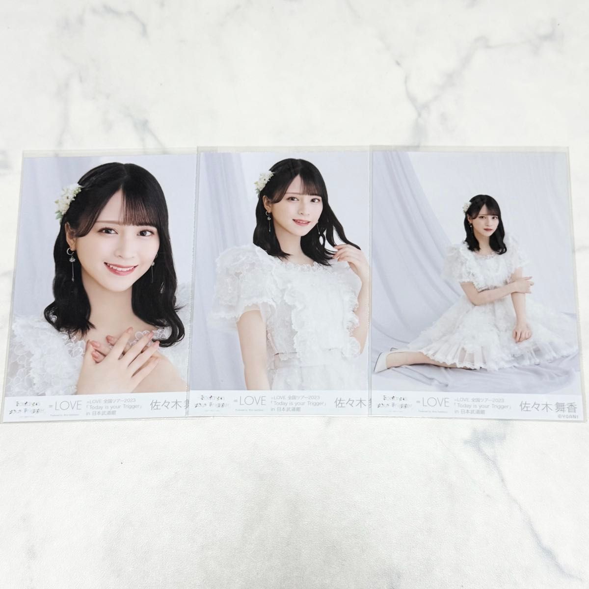 イコラブ ＝LOVE 佐々木舞香 ツアー衣装2023 武道館 コンプ 生写真