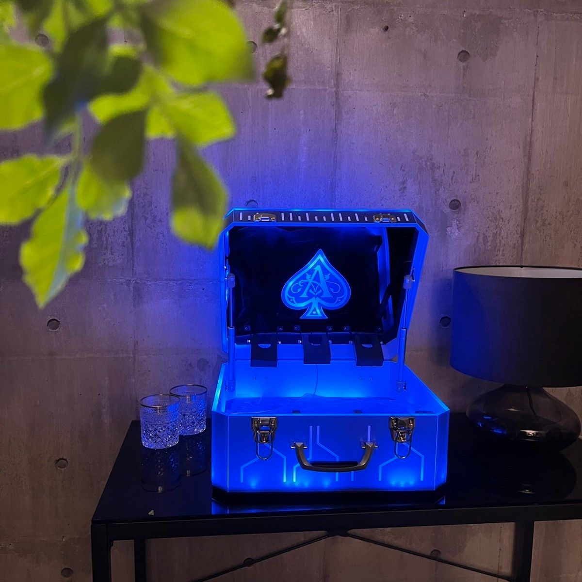 ボトルケース LED アルマンド アタッシュケース ディスプレイ