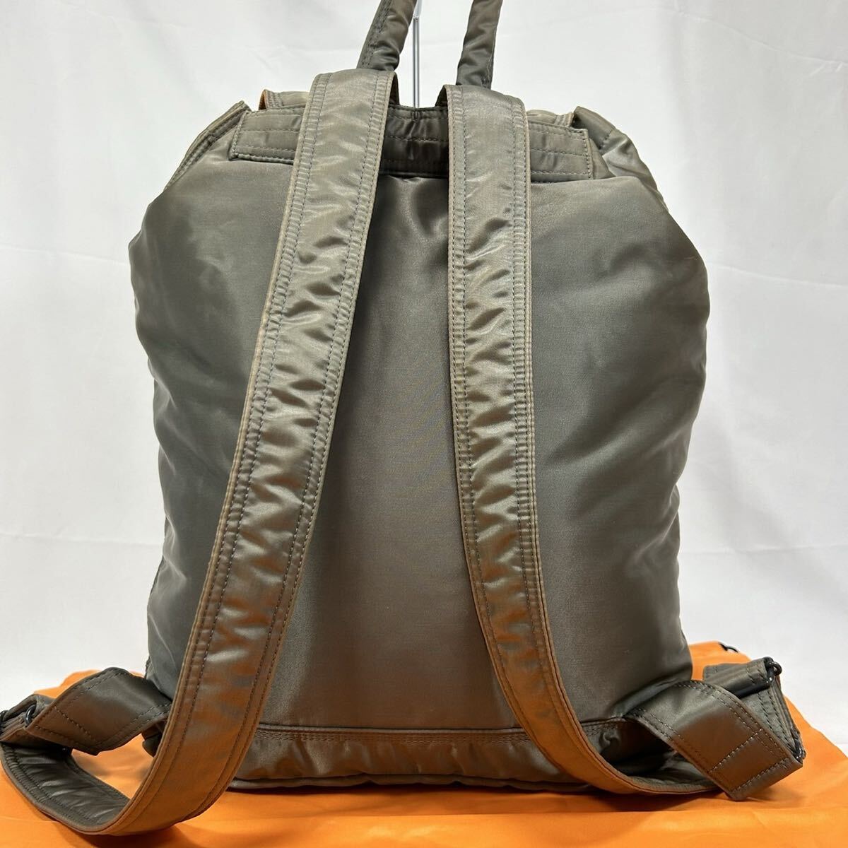 PORTERポーター タンカー ショルダーバッグ カーキグレー茶PORTER