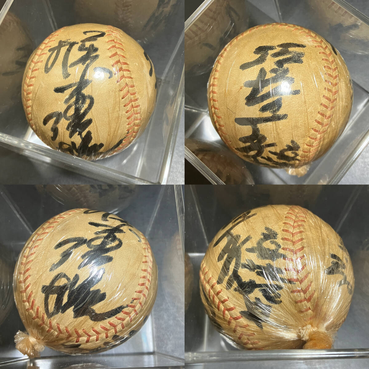 ☆長嶋茂雄さん×高田繁さん☆ 寄せ書き直筆サインボール ジャイアンツ