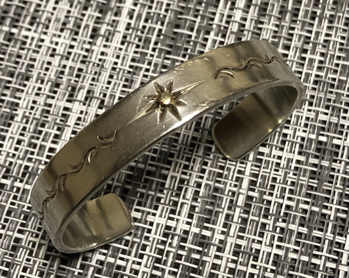 Pocket Harajuku シルバー バングル silver K18 【M1760】｜Yahoo