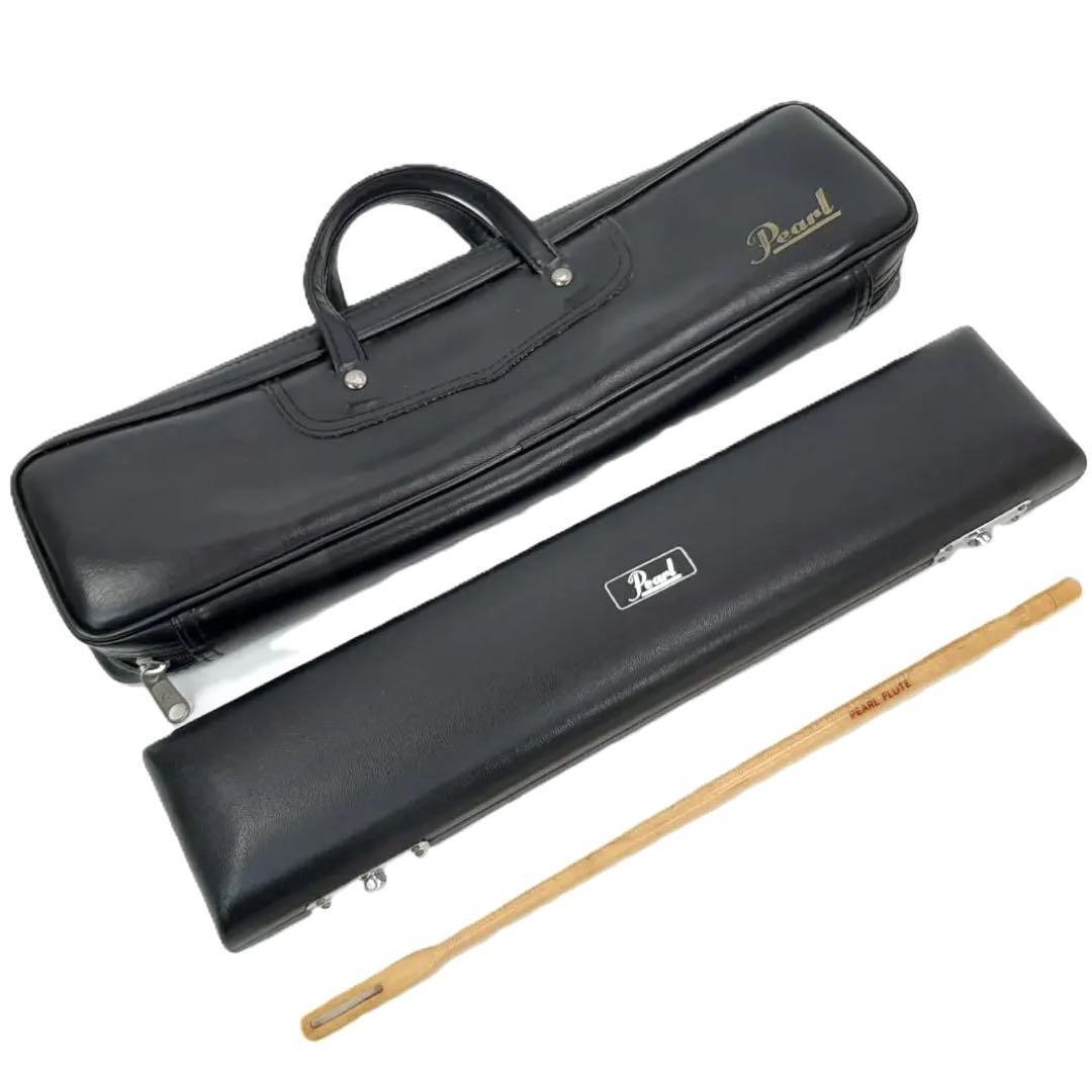 PEARL フルート PF-501 Eメカ 銀製 シルバー ハードケース付 美品