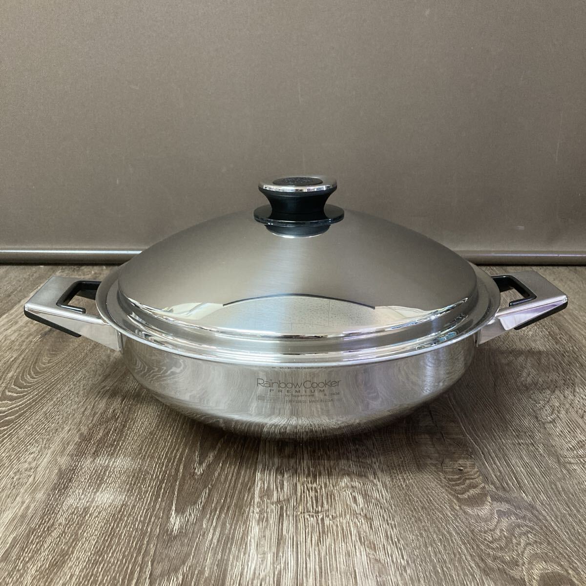 送料無料 タッパーウェア レインボークッカー プレミアム 5L 28cm 両手