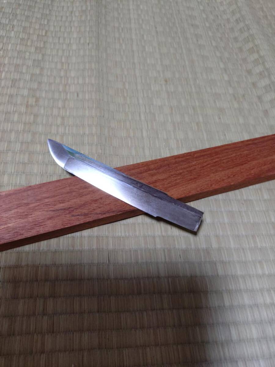 残欠刀 合法サイズに切断済 アウトドア 工作用 研ぎの練習に 残欠刀